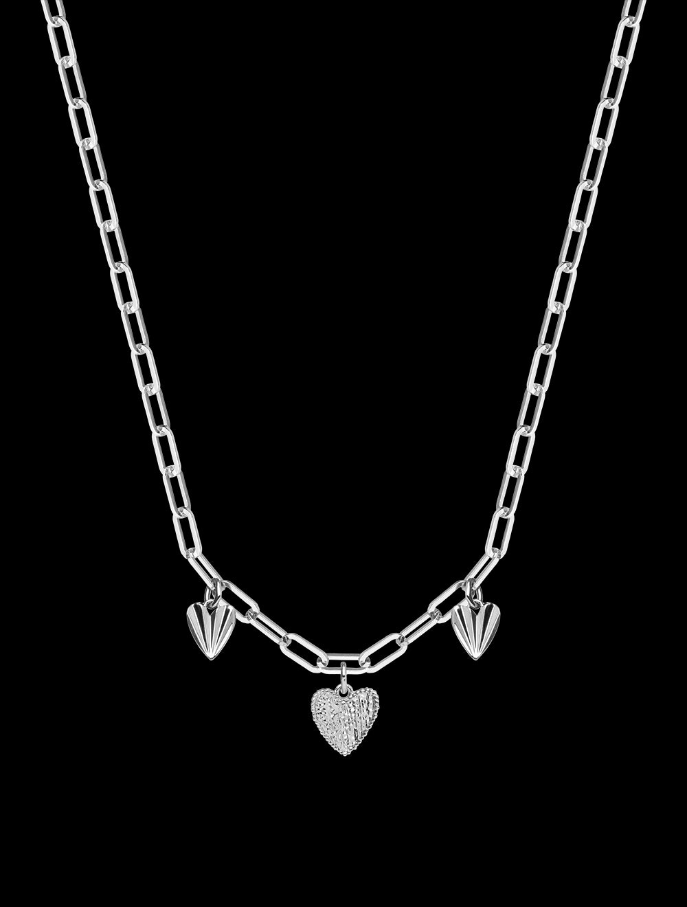collier coeur idylle saunier bijoux en argent