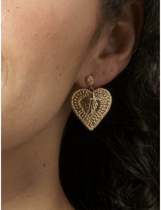 Boucles d'oreilles Ex Voto,...