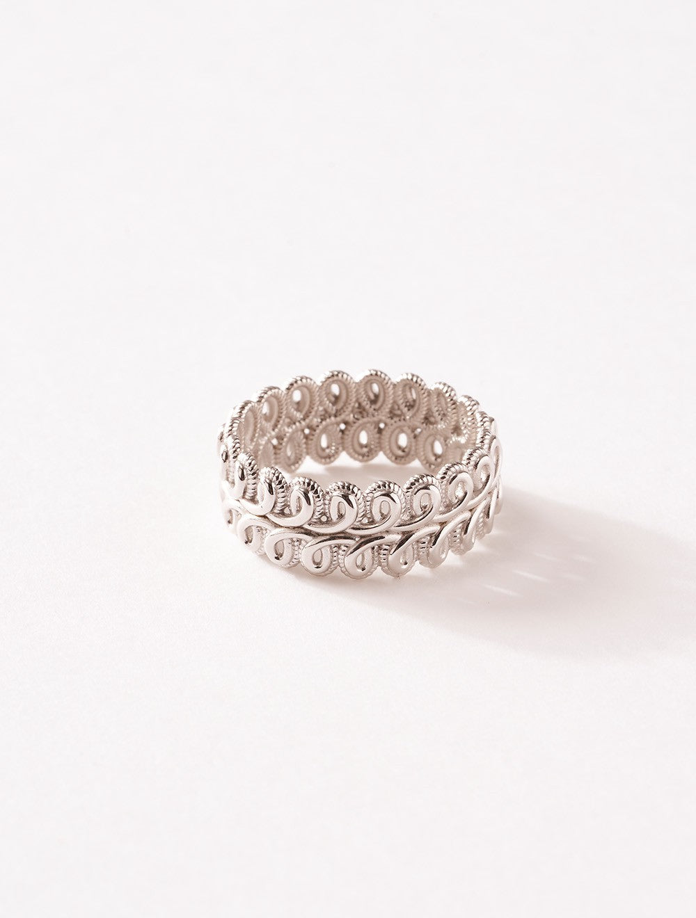 Bague Passementerie, Argent