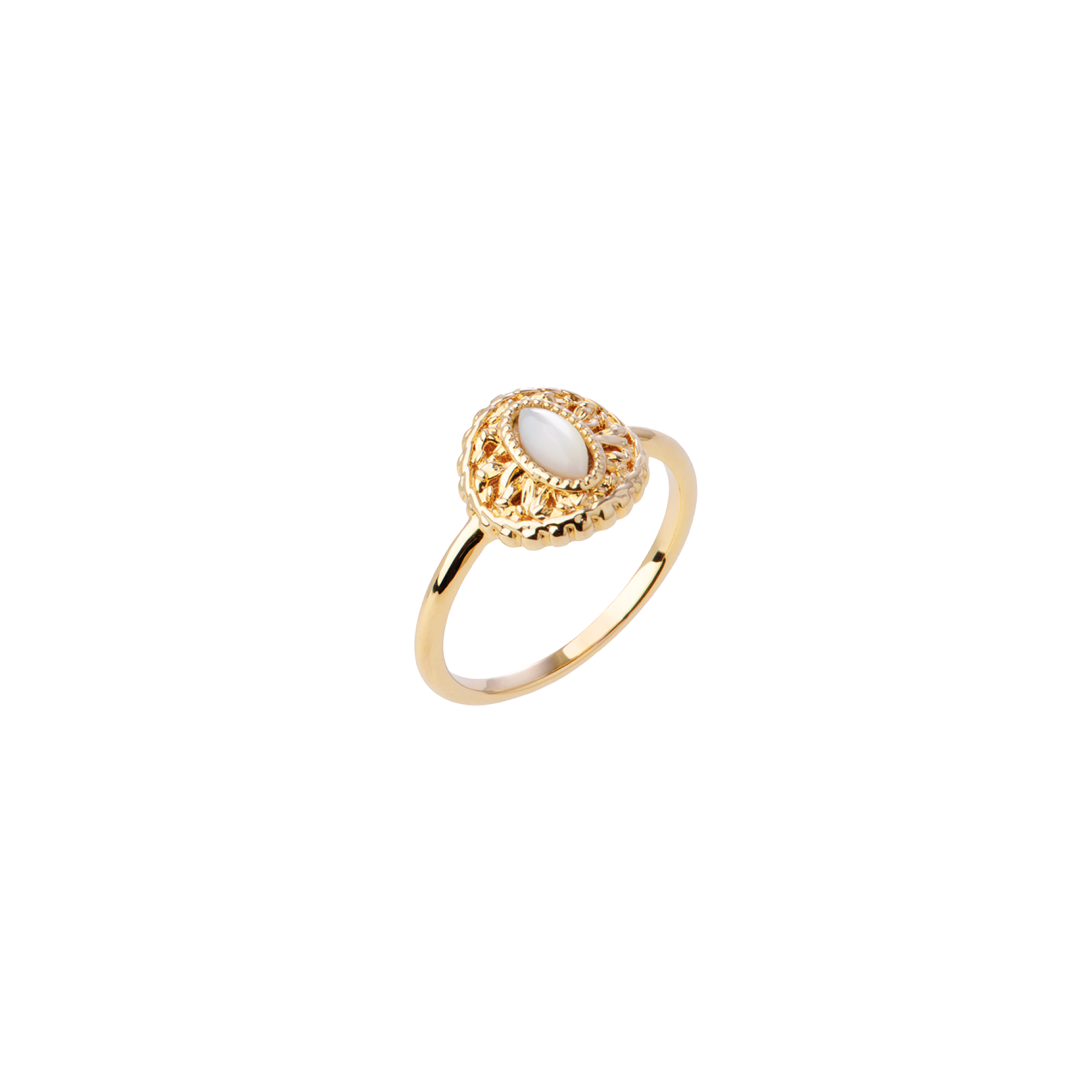 Bague Filature, Plaqué Or
