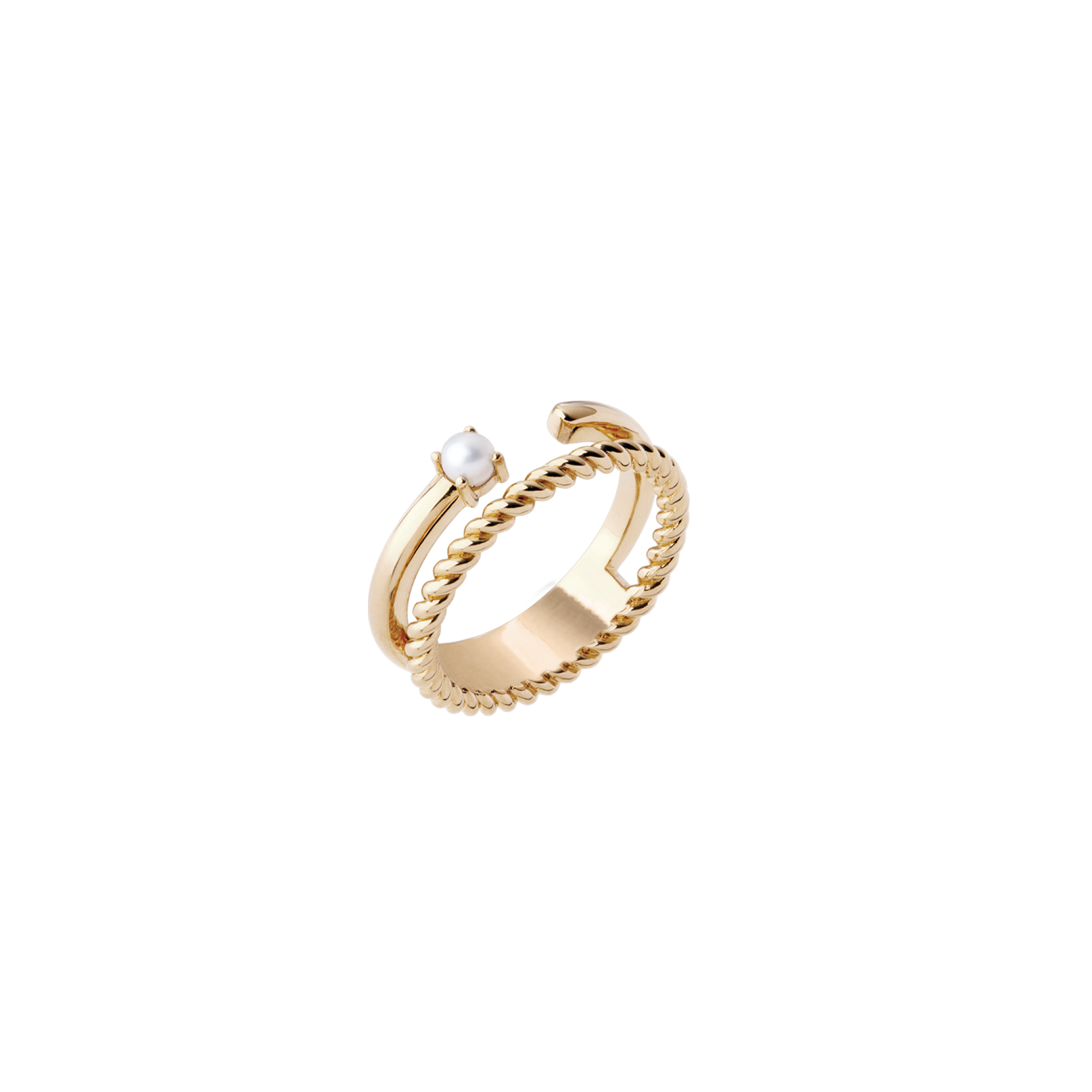 Bague Lin, Plaqué Or