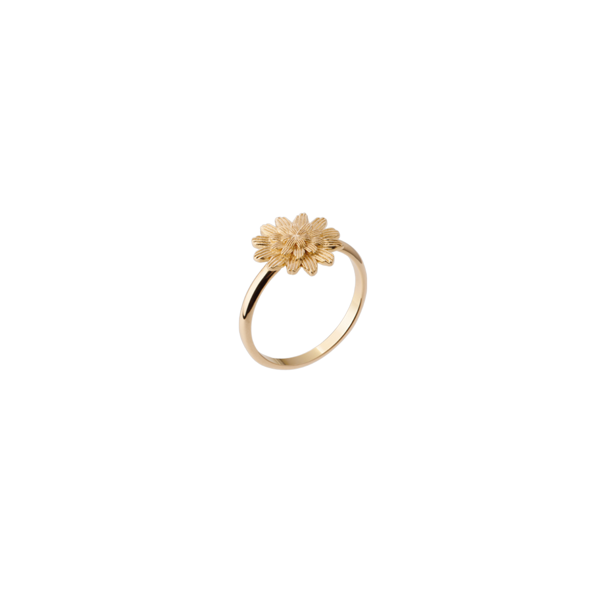 Bague Origami, Plaqué Or