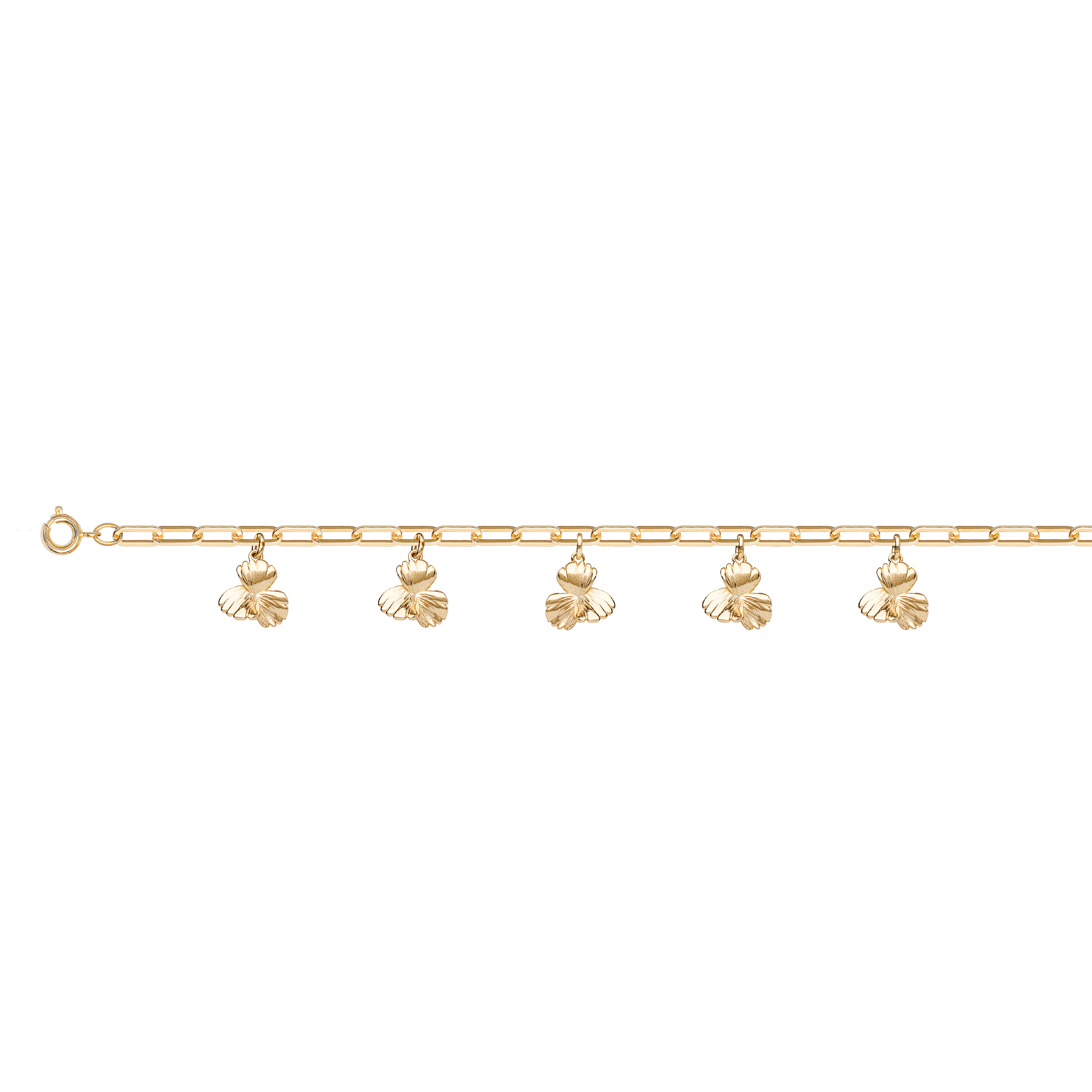 Bracelet Coquelicot, Plaqué Or