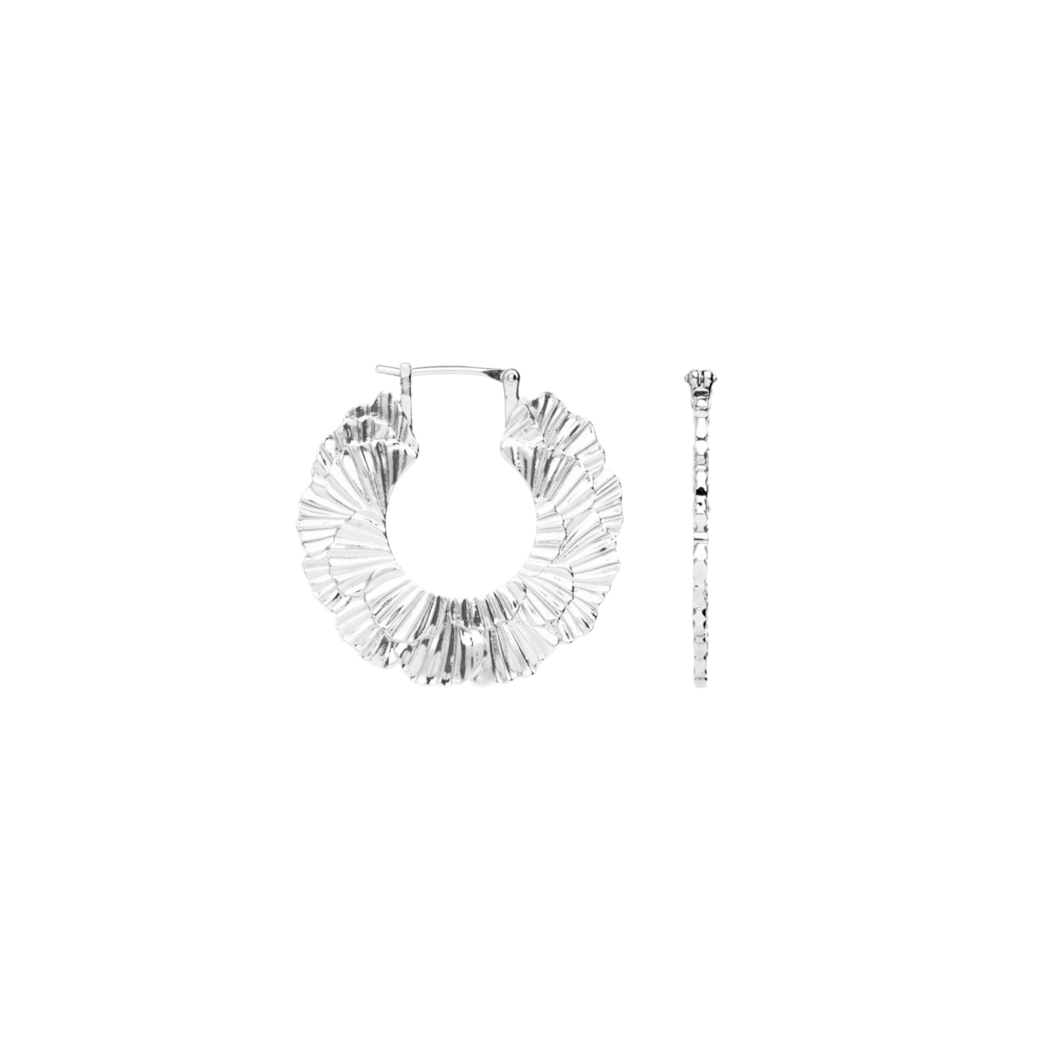 Créoles Ombrelle, Argent