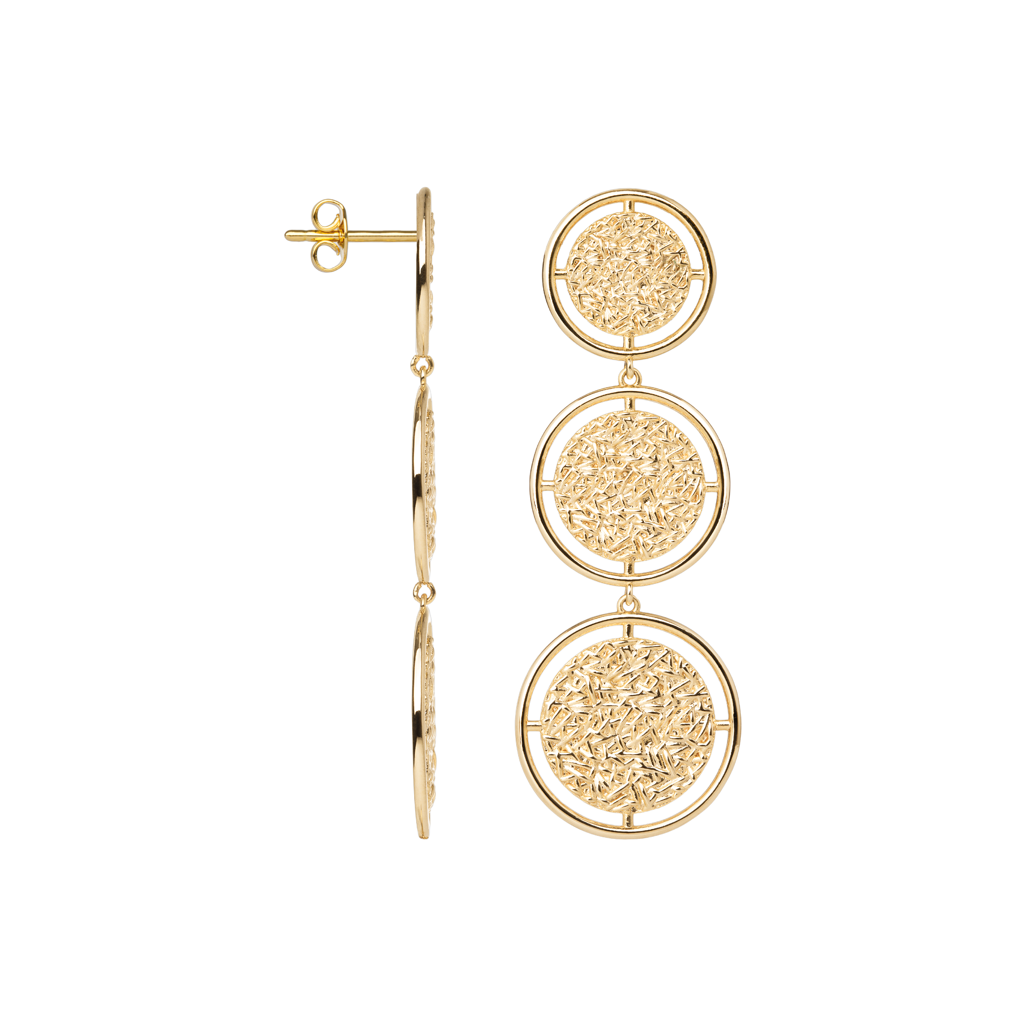 Boucles d'oreilles Mosaïca
