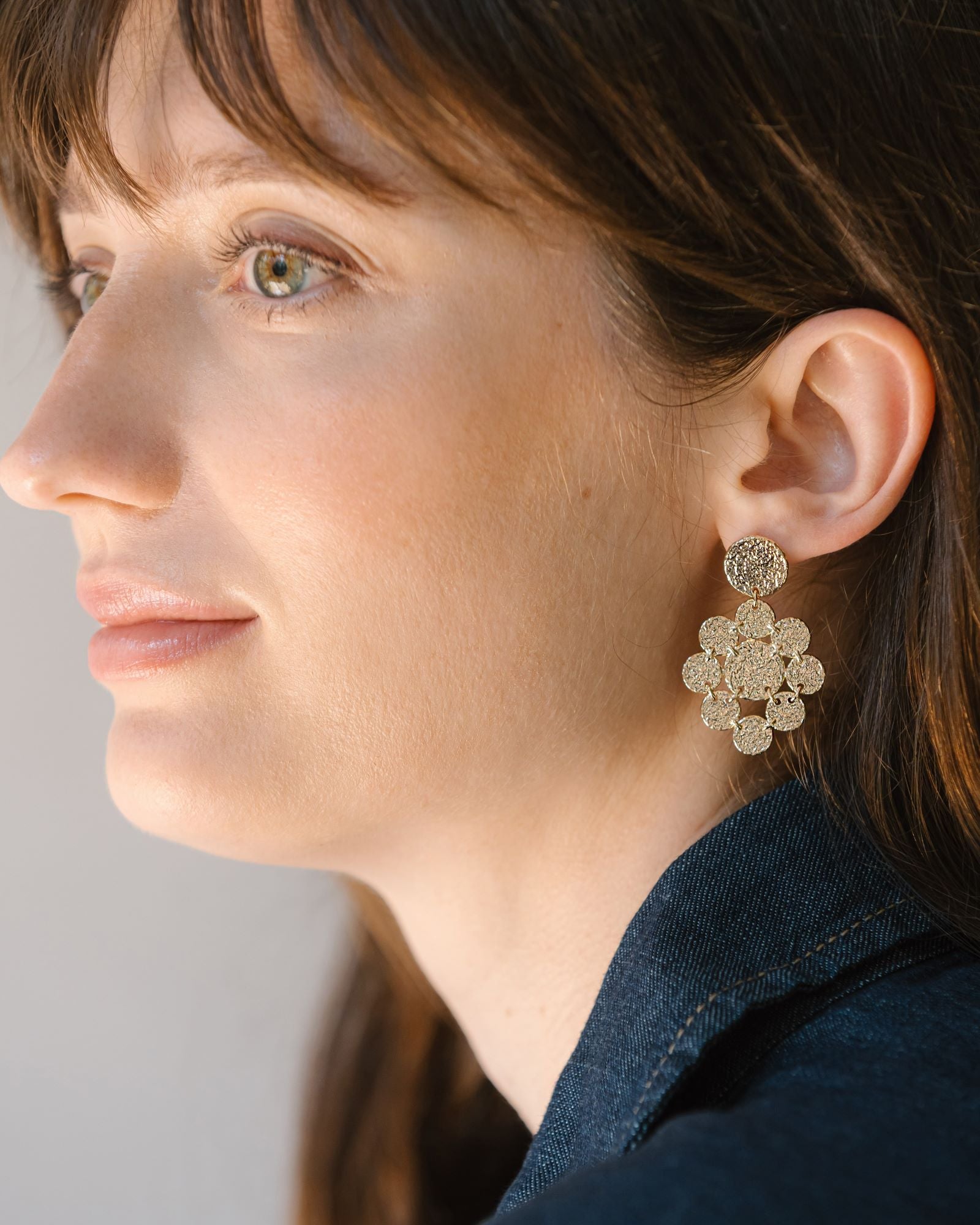 Boucles d'oreilles Silice