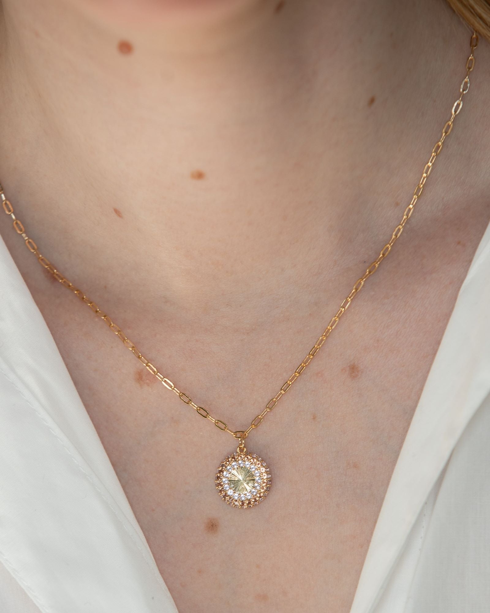 Collier Kaléa, Plaqué Or