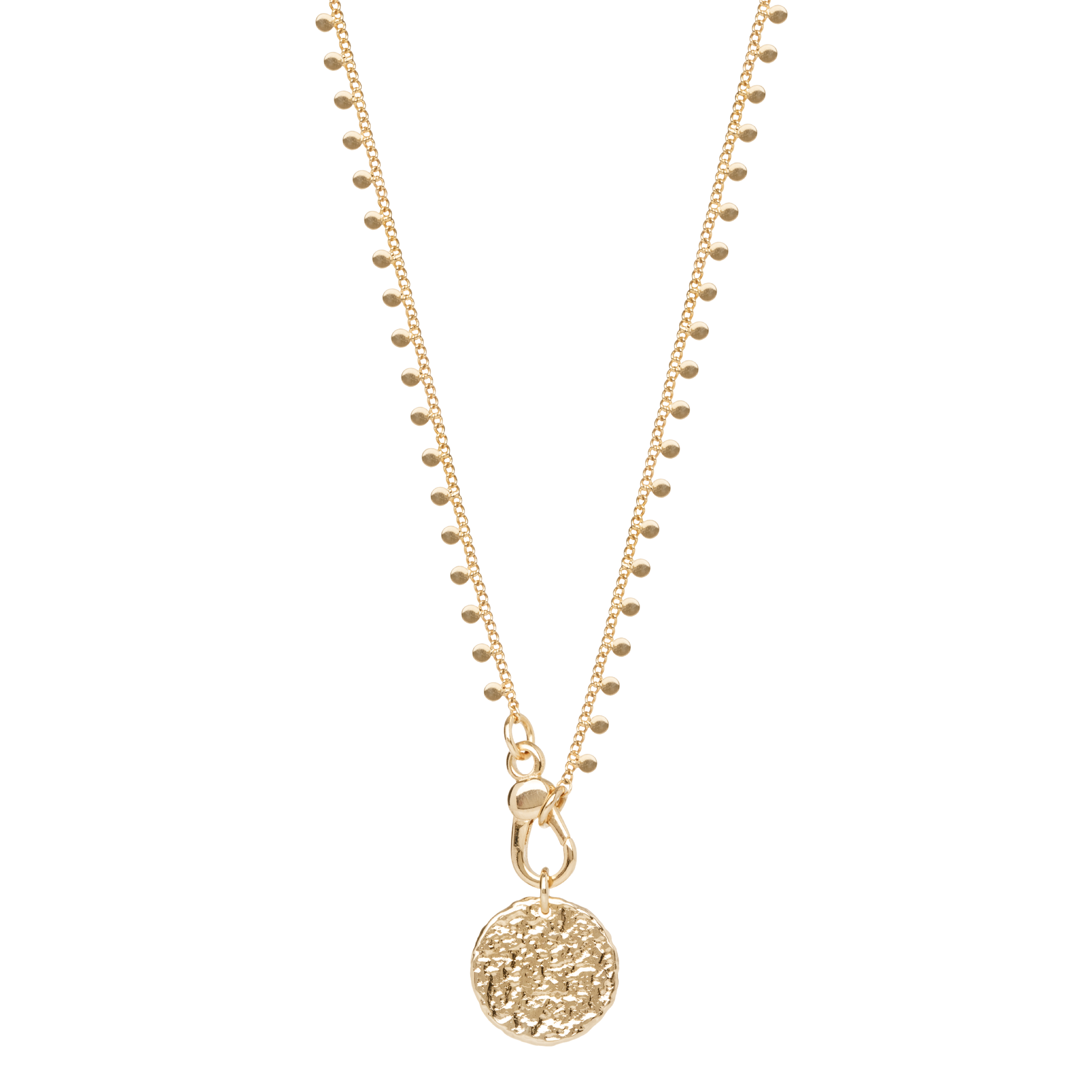 Collier Silice, Plaqué Or